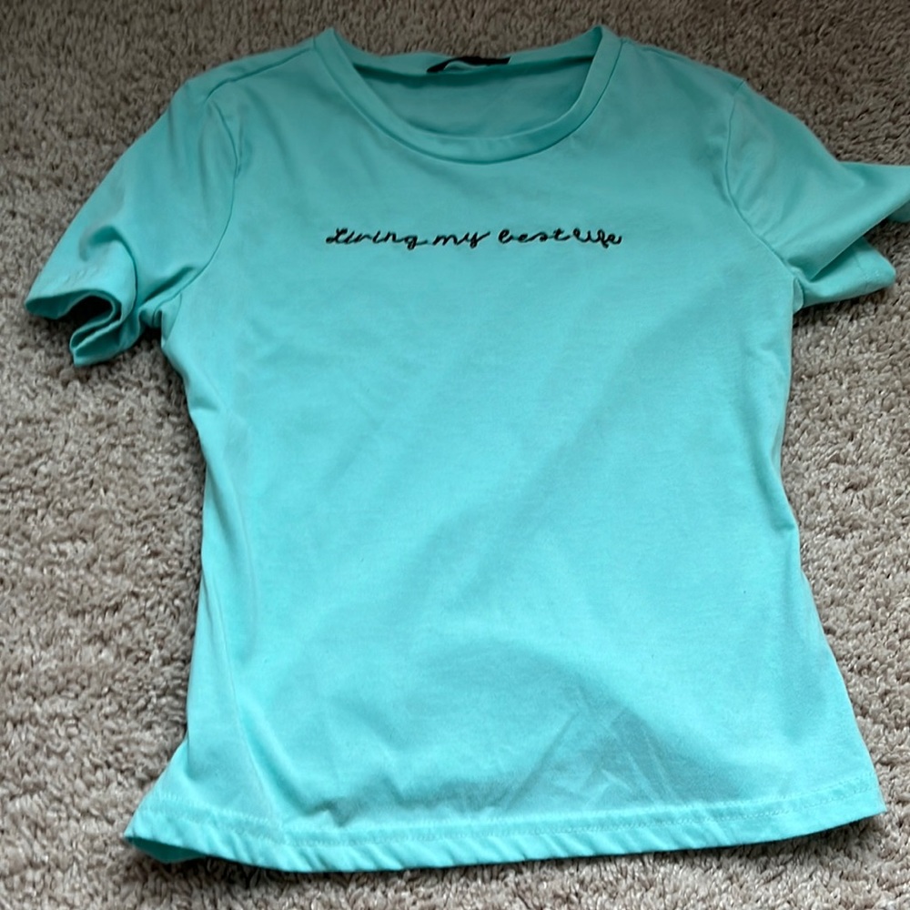 Living my best life tee
